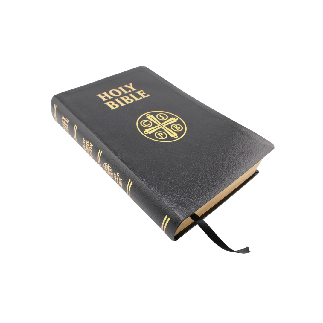 HOLY BIBLE DOUAY RHEIMS LEATHER