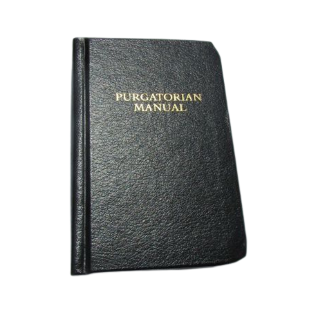 LEATHER BOUND PURGATORIAN MANUAL