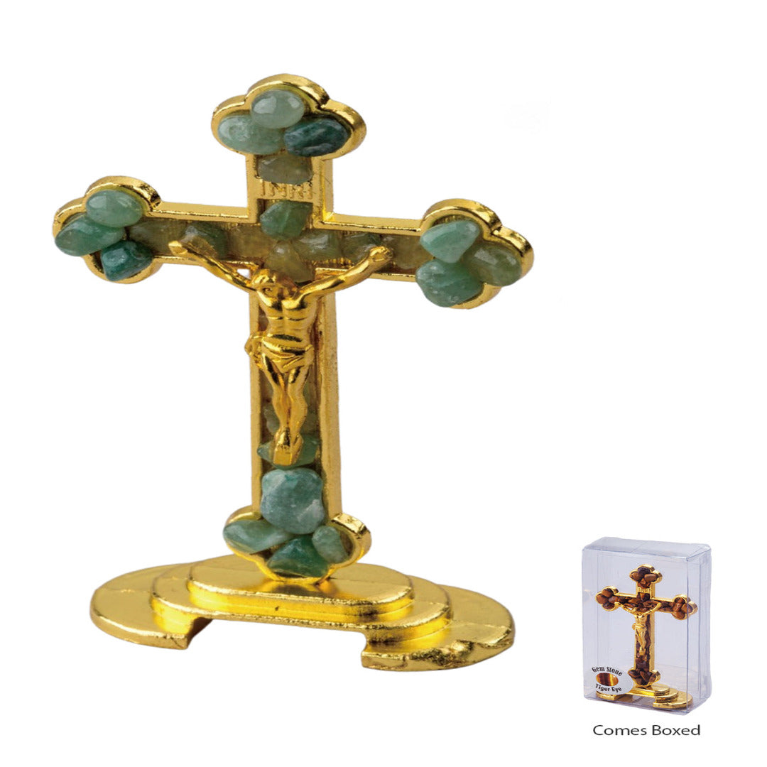 GEMSTONE CRUCIFIX