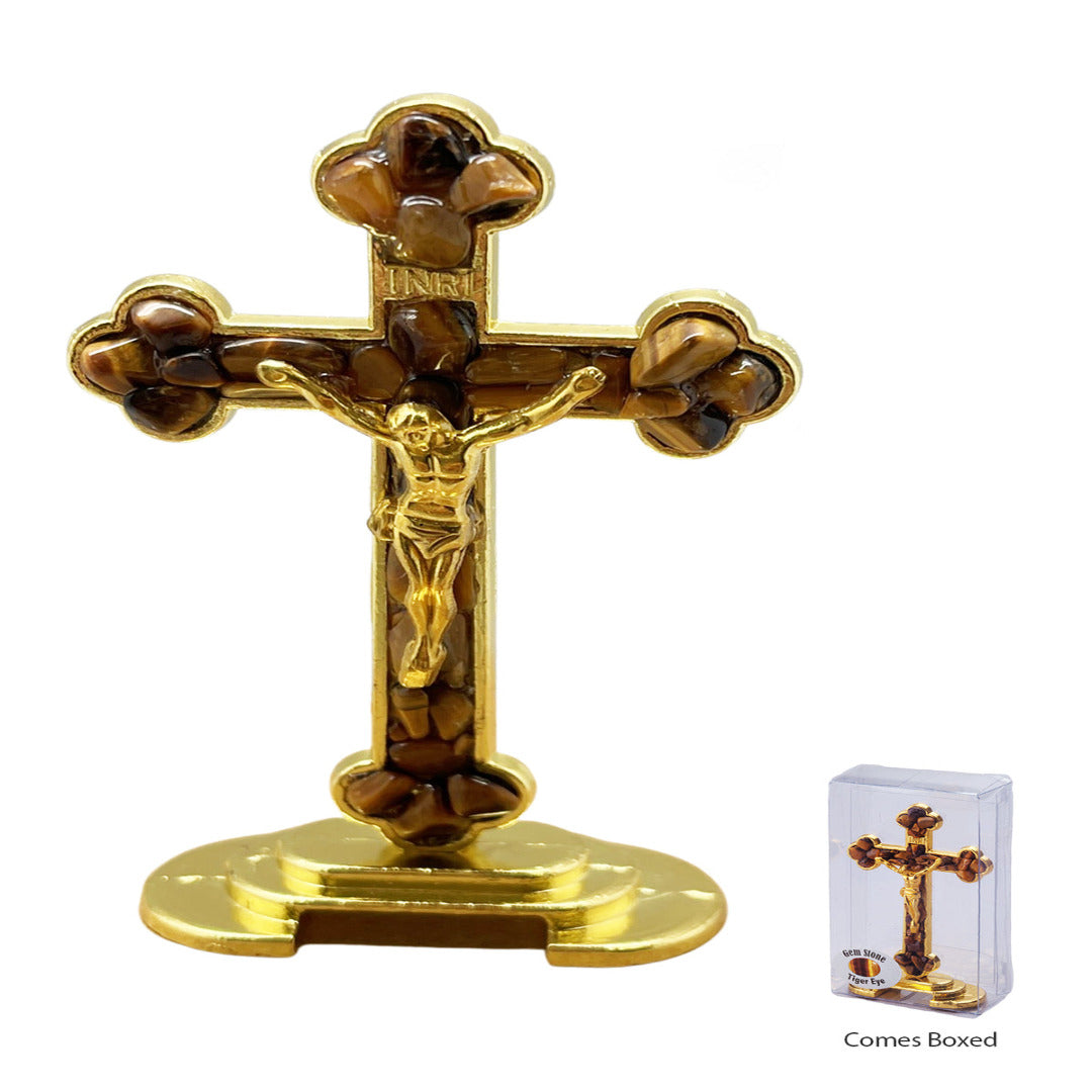 GEMSTONE CRUCIFIX
