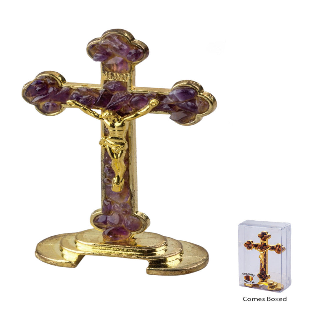GEMSTONE CRUCIFIX