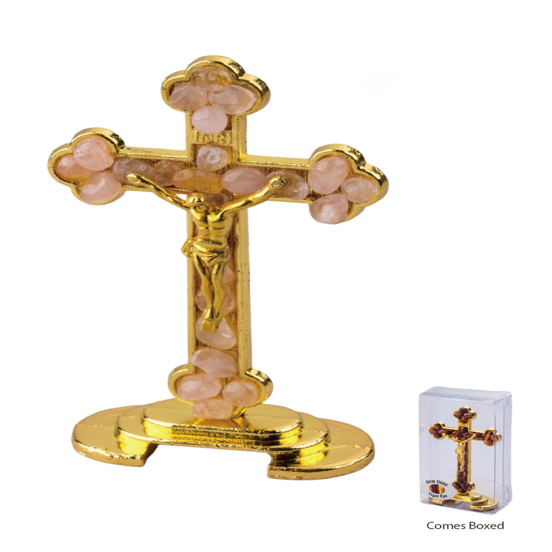 GEMSTONE CRUCIFIX