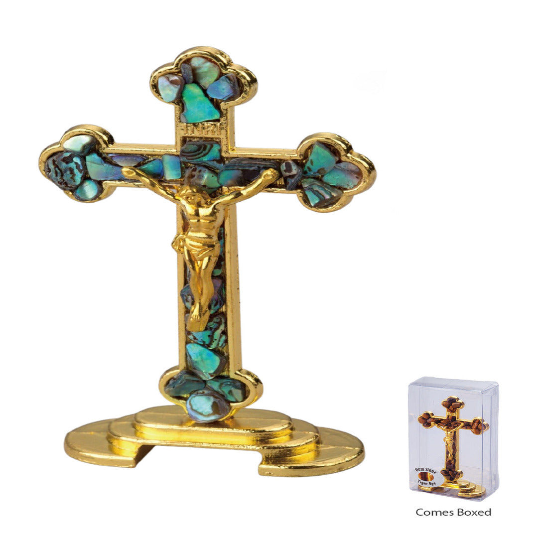 GEMSTONE CRUCIFIX