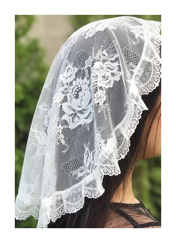 MANTILLA / CHURCH VEIL ROUND