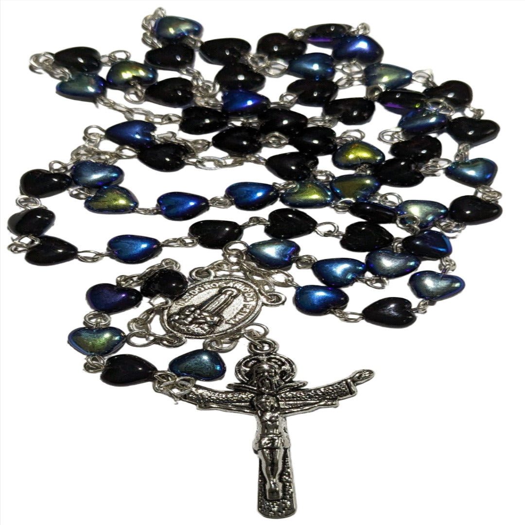 HEART SHAPE BEADS ROSARY