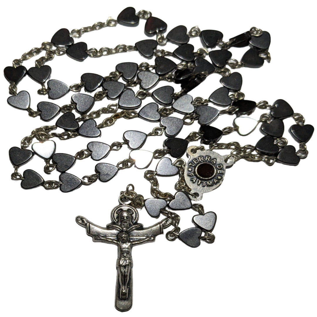 HEART SHAPE BEADS ROSARY