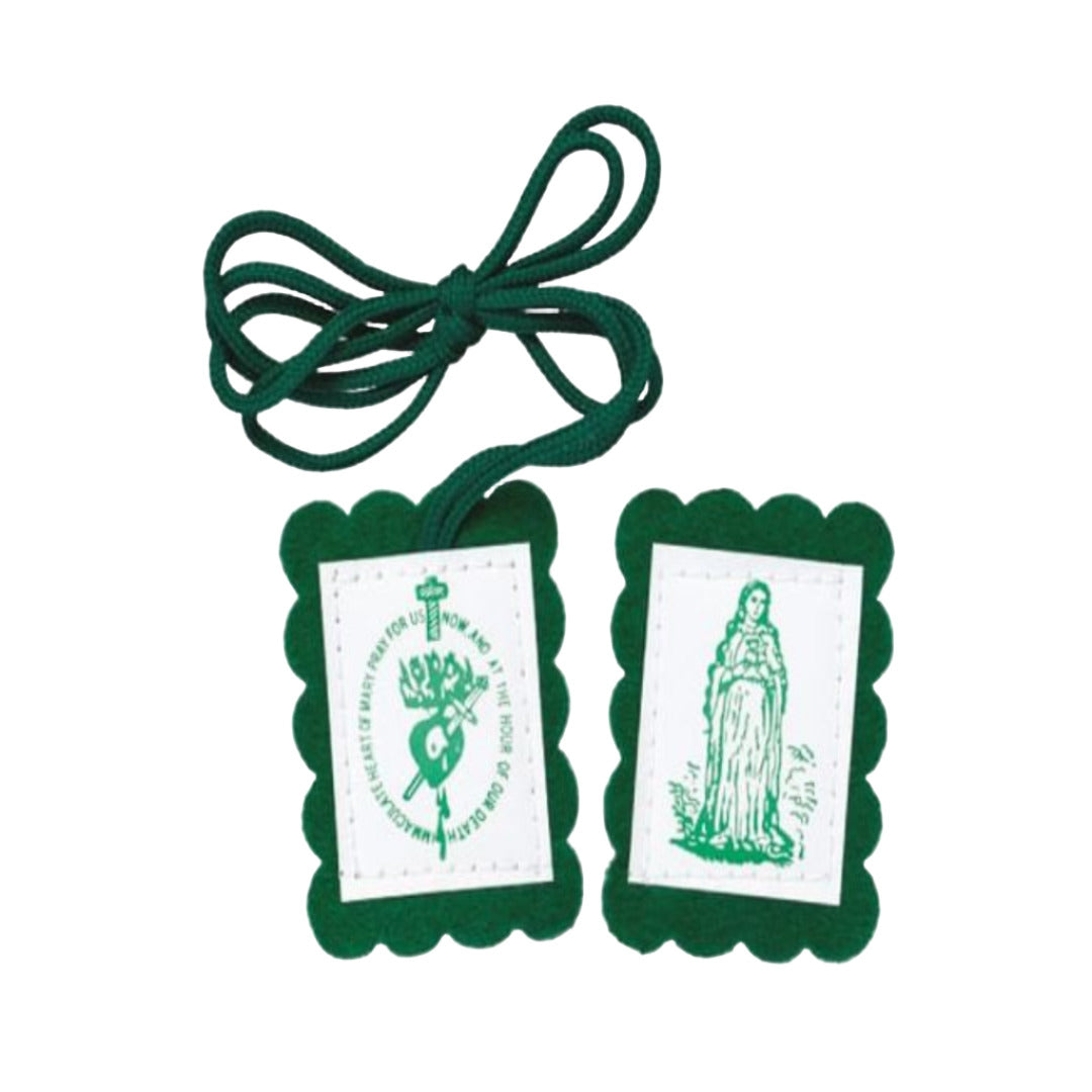 GREEN SCAPULAR