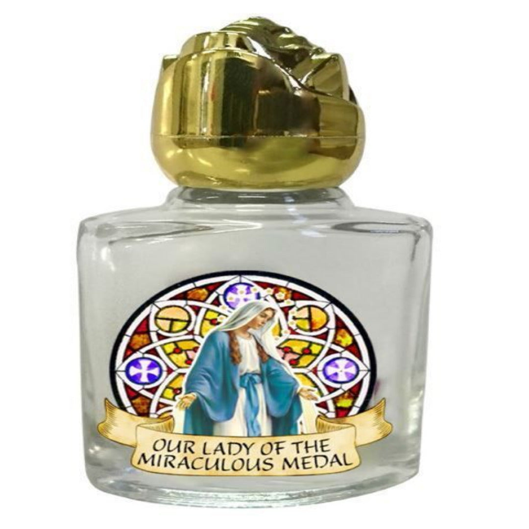 HOLY WATER BOTTLE GLASS - MIRACULOUS 1