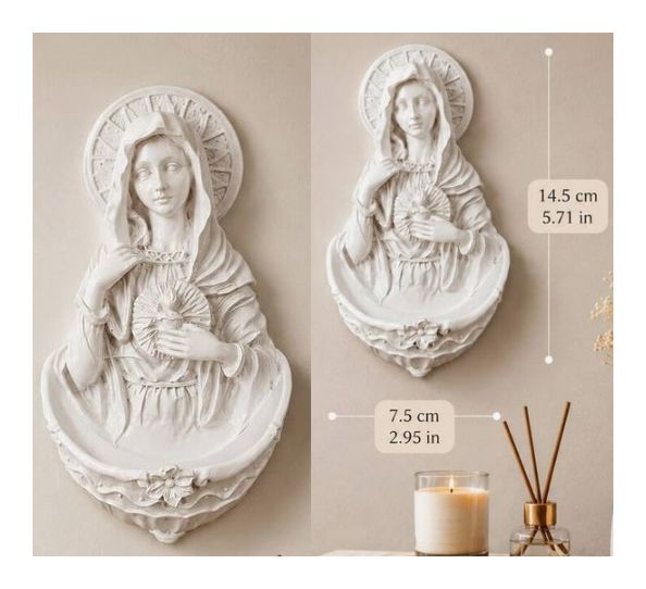 HOLY WATER FONT IMMACULATE HEART OF MARY