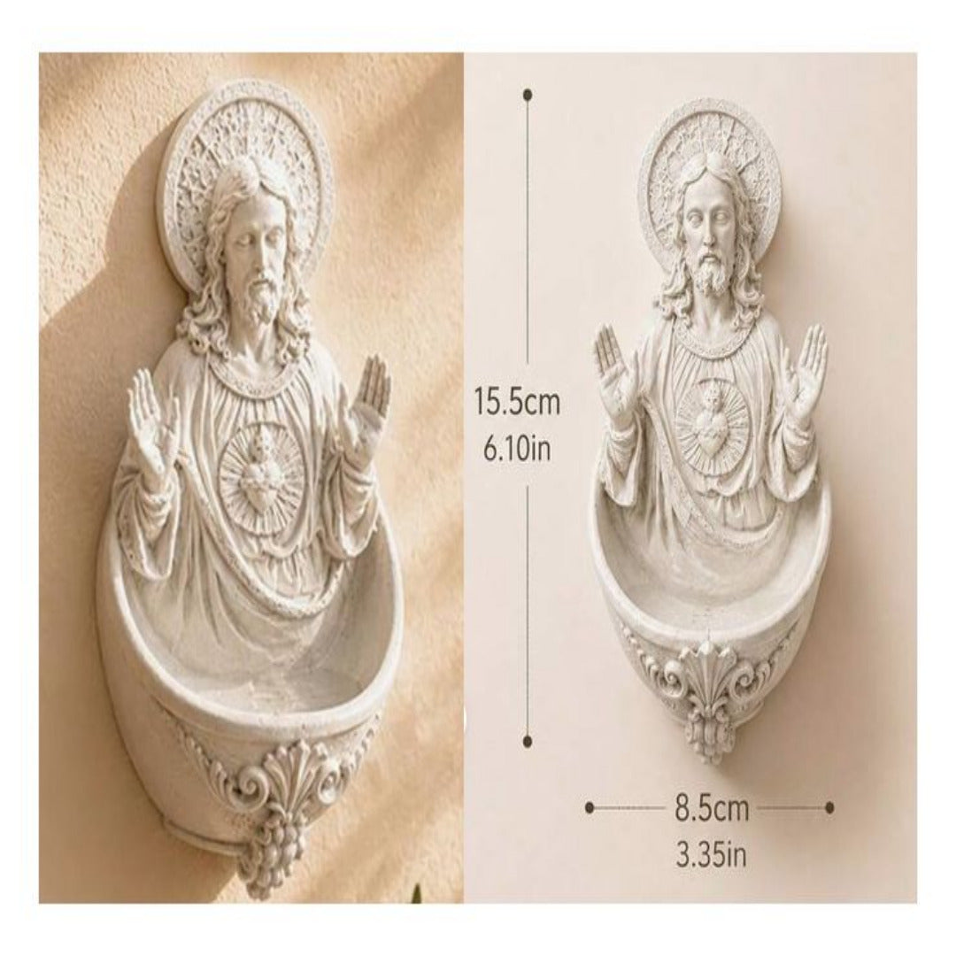 HOLY WATER FONT SACRED HEART OF JESUS