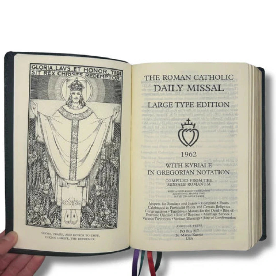 ROMAN CATHOLIC DAILY MISSAL LARGE PRINT