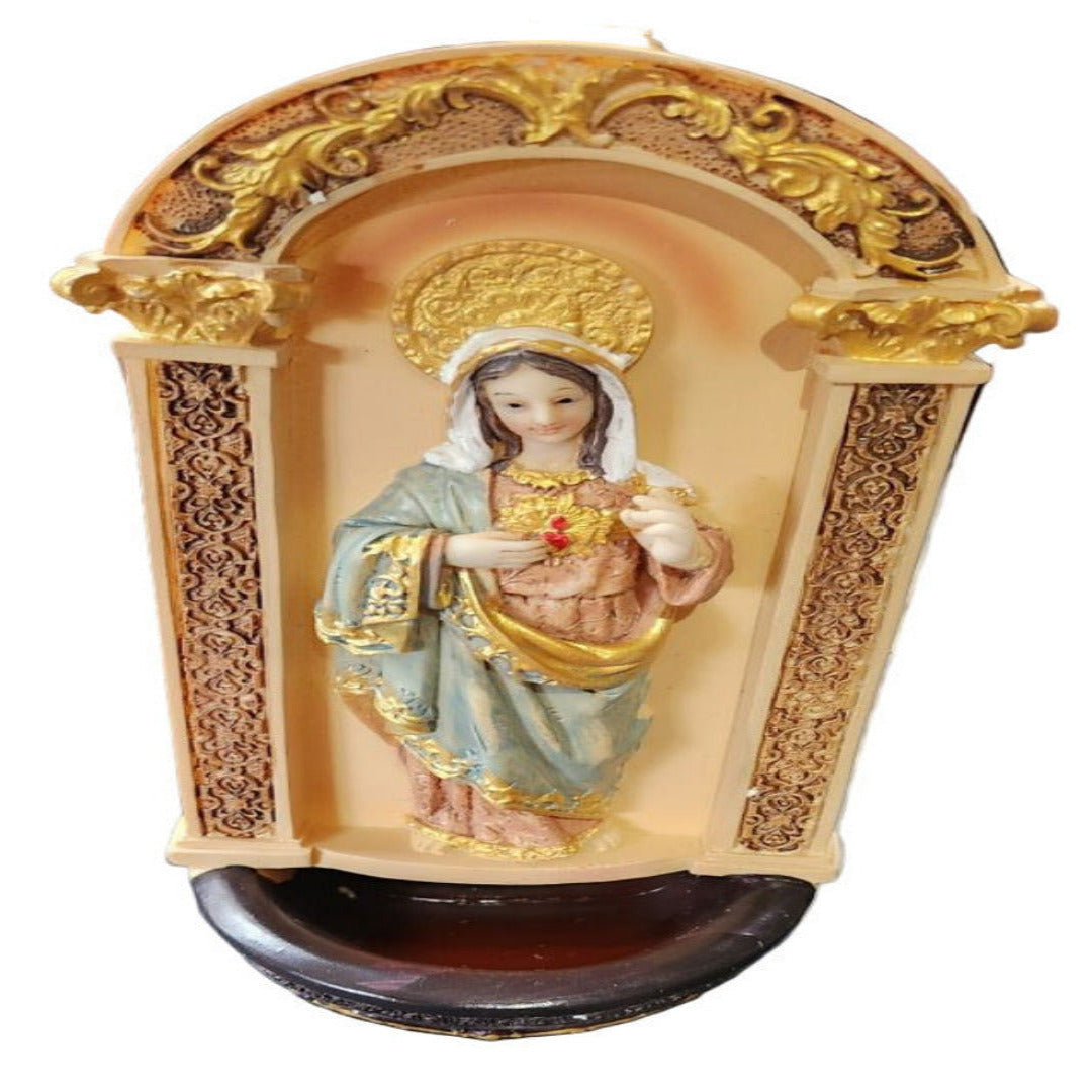 THE IMMACULATE HEART OF MARY HOLY WATER FONT