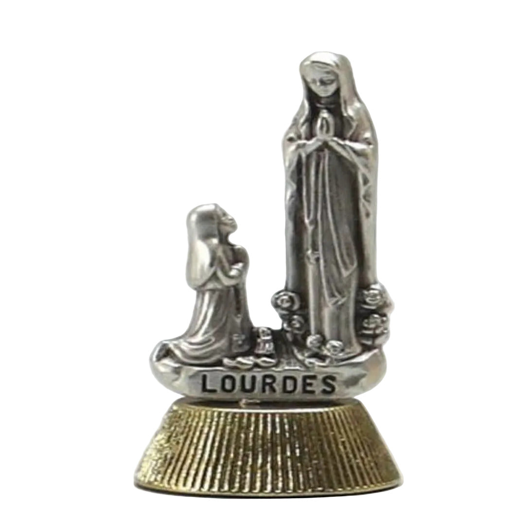 OUR LADY OF LOURDES MAGNETIC MINI STATUETTE