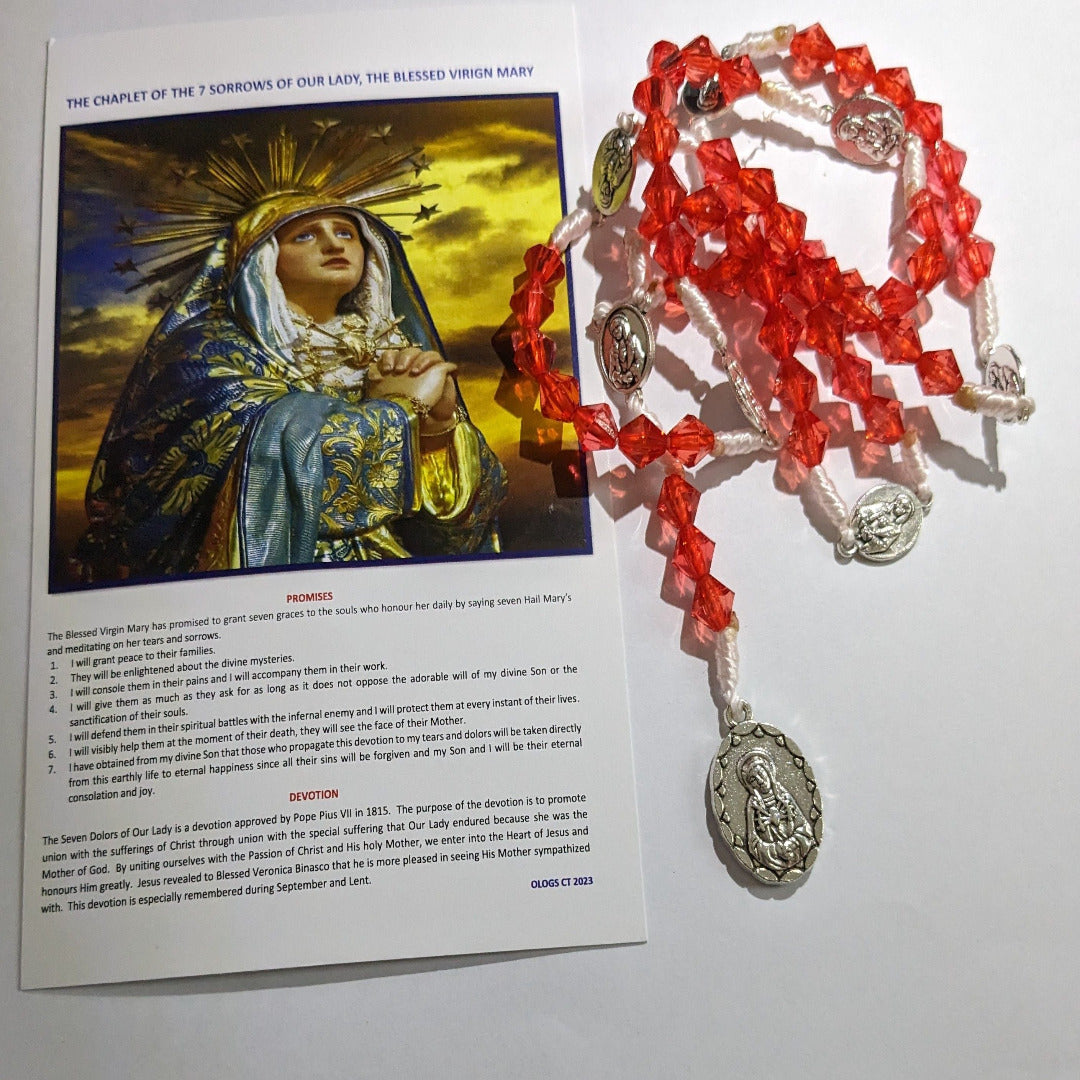 SEVEN DOLOURS CHAPLET OF OUR LADY