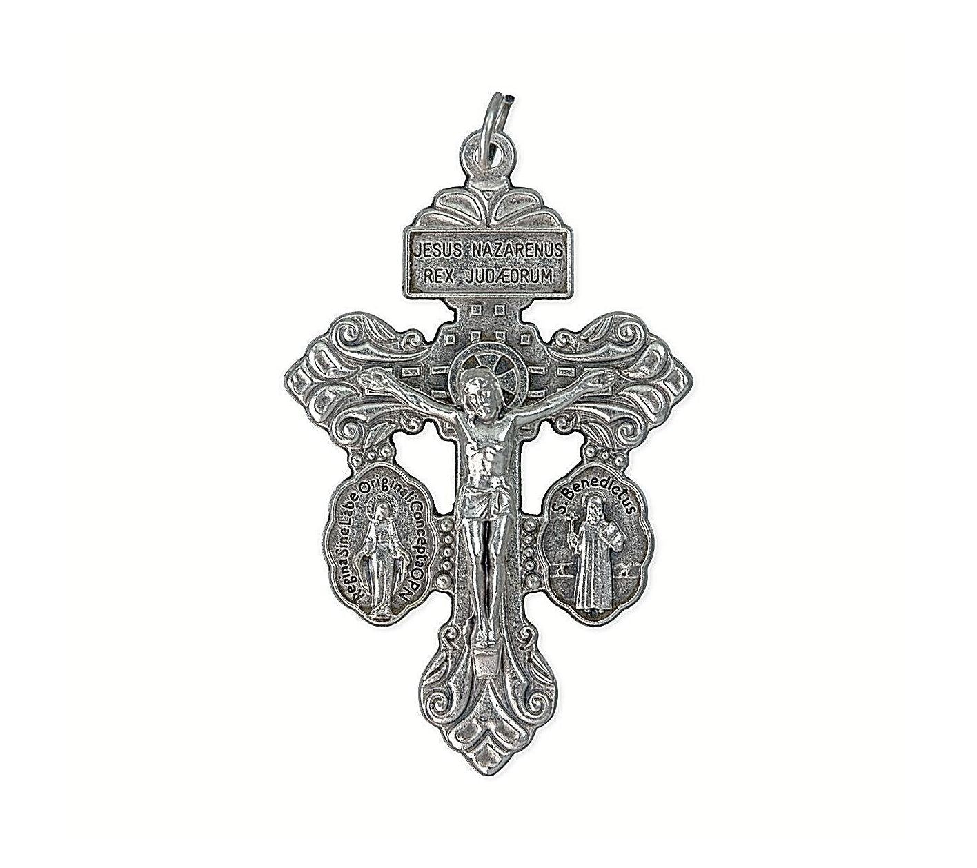 PARDON CRUCIFIX WITH TWO MEDALS