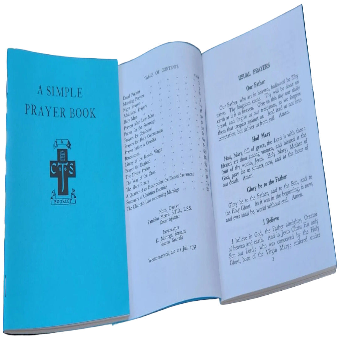 A SIMPLE CATHOLIC PRAYER BOOK