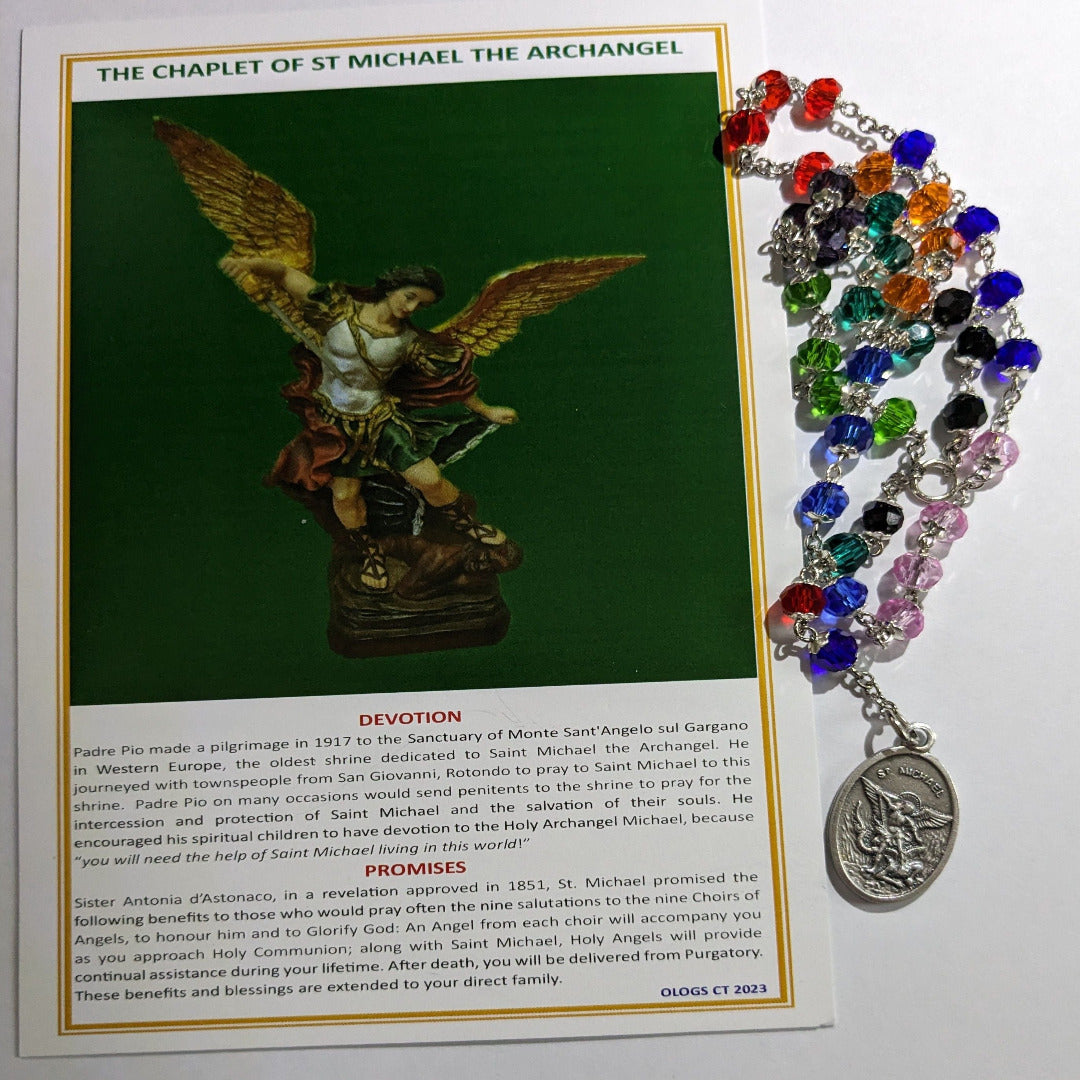 ST MICHAEL THE ARCHANGEL CARD
