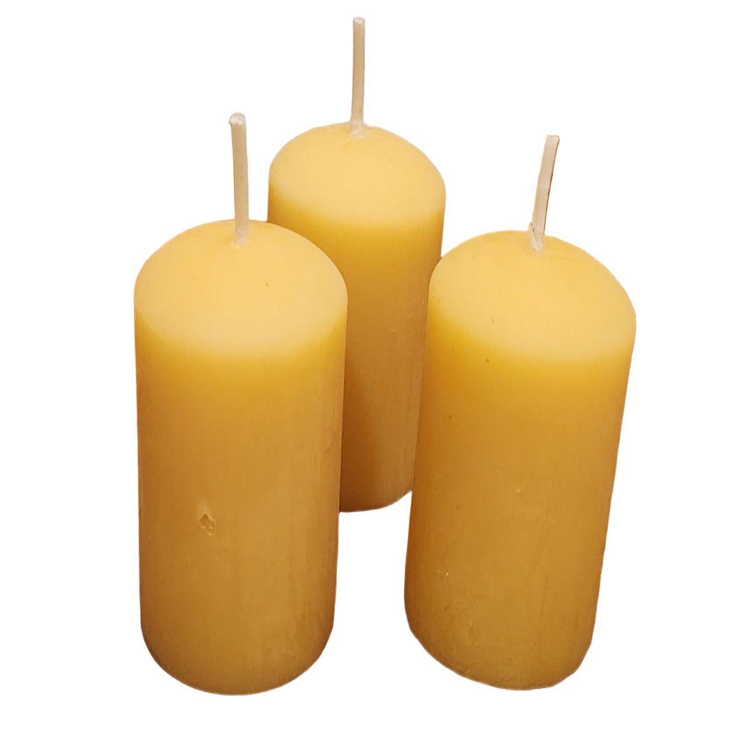 BEESWAX CANDLE SMALL VOTIVE