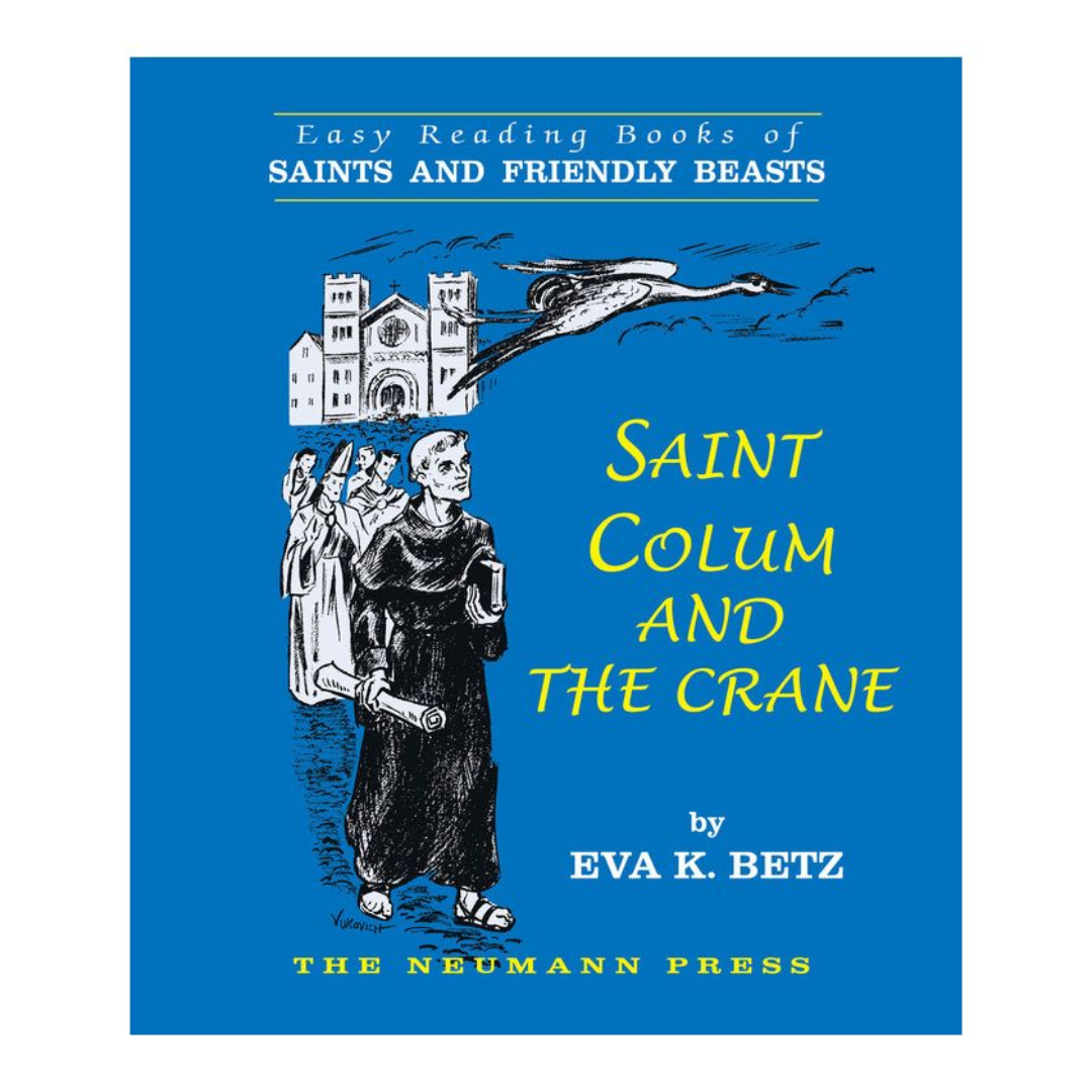 SAINT COLUM AND THE CRANE