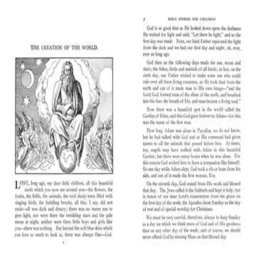 BIBLE STORIES FOR CHILDREN