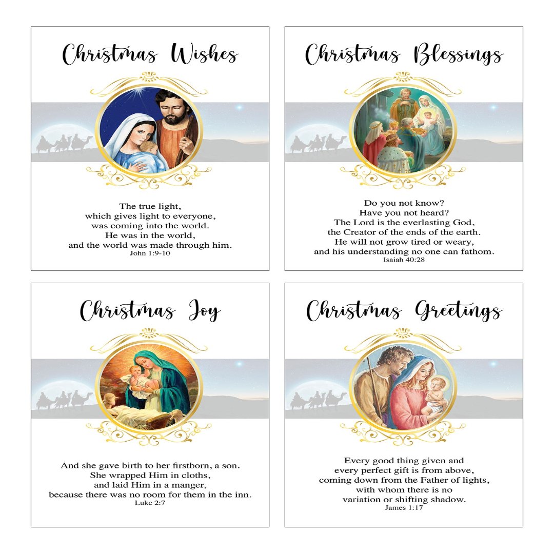 CHRISTMAS RELIGIOUS CARDS BUDGET