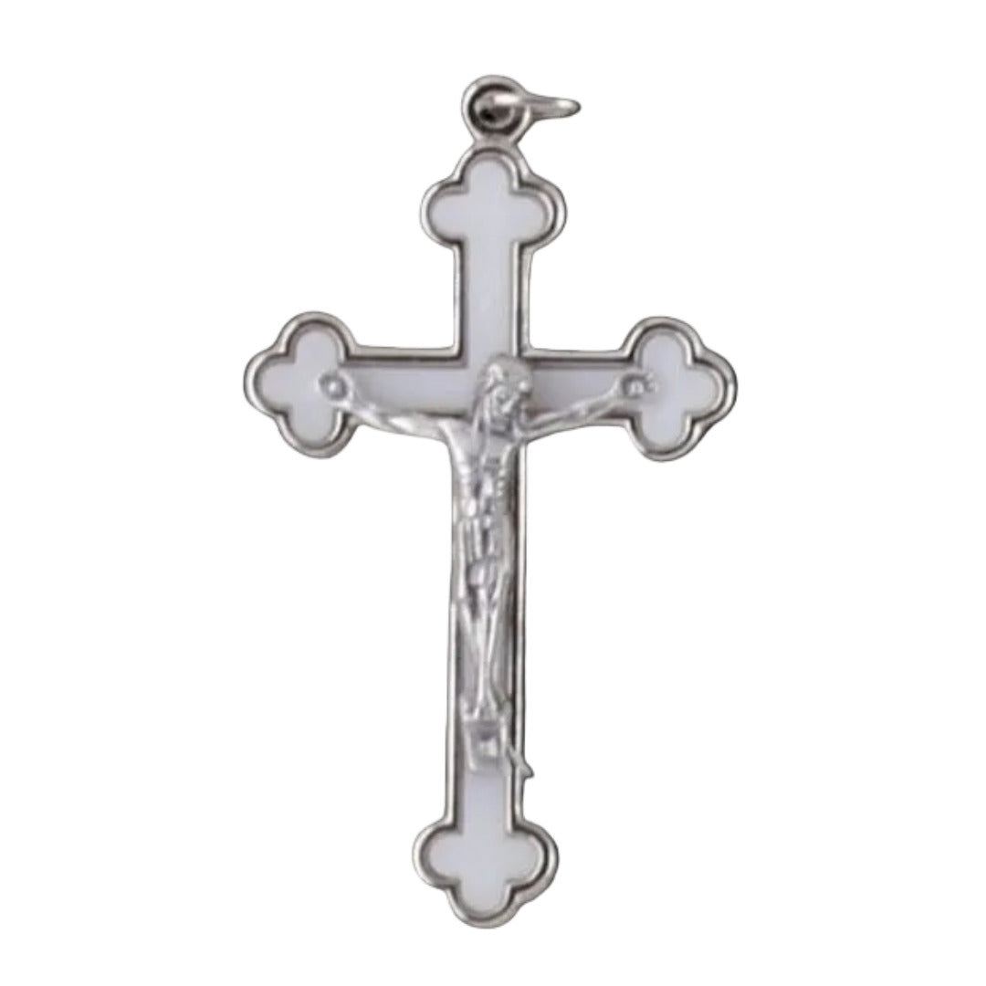 CRUCIFIX LUMINOUS ENAMEL 60MM