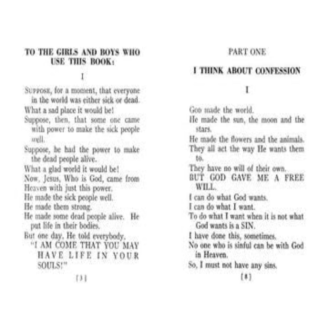 CONFESSION PRAYERS FOR CHILDREN