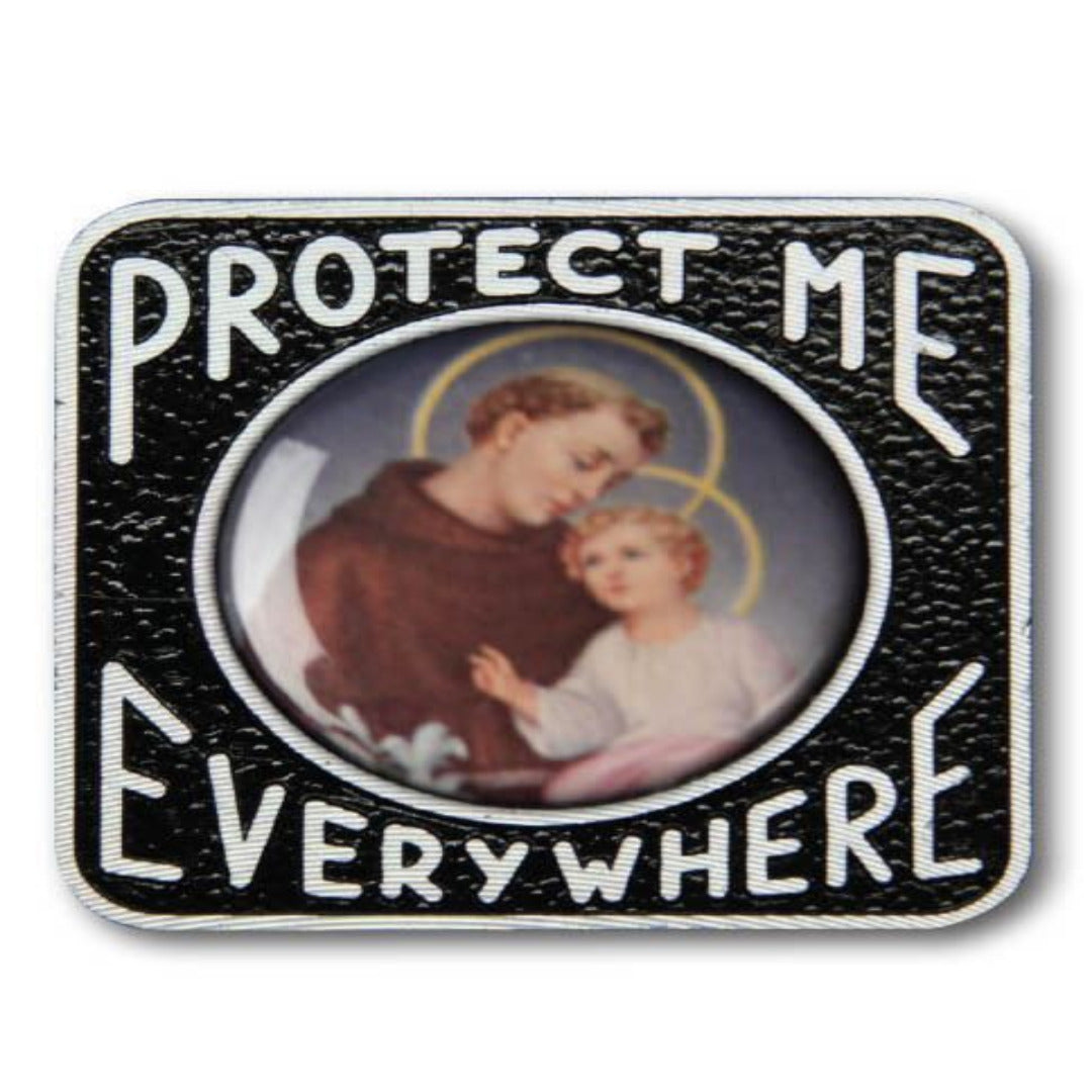 CAR PLAQUE PROTECT ME - ST ANTHONY