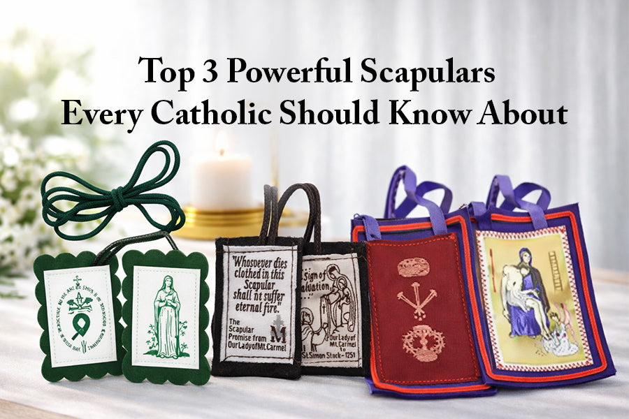 Top 3 Powerful Scapulars Every Catholic Should Know: Green, Brown, Purple