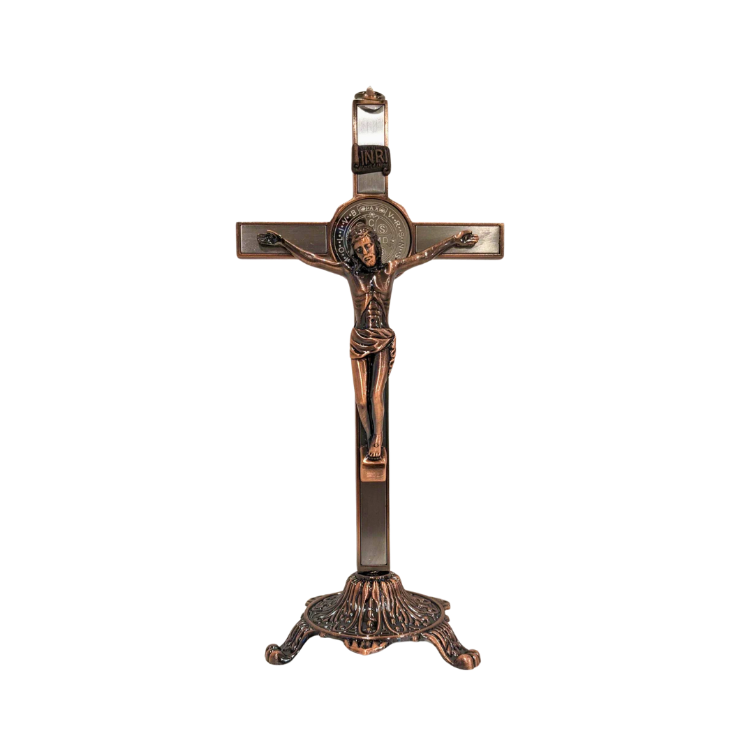 ST BENEDICT CRUCIFIX (BRONZE)