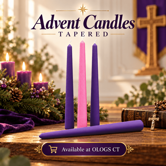 ADVENT TAPER CANDLES