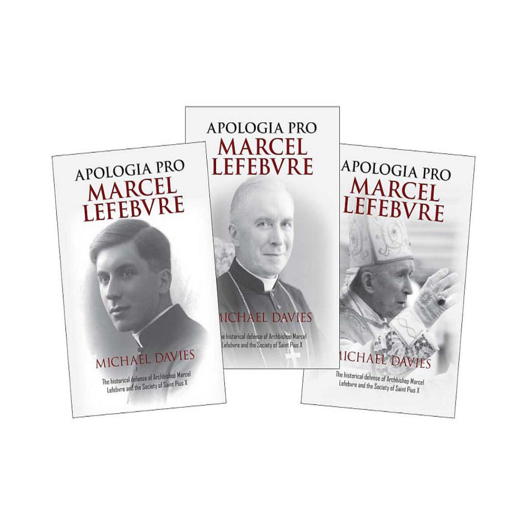 APOLOGIA PRO MARCEL LEFEBVRE 3 VOL SET HARDBOUND by MICHAEL DAVIES