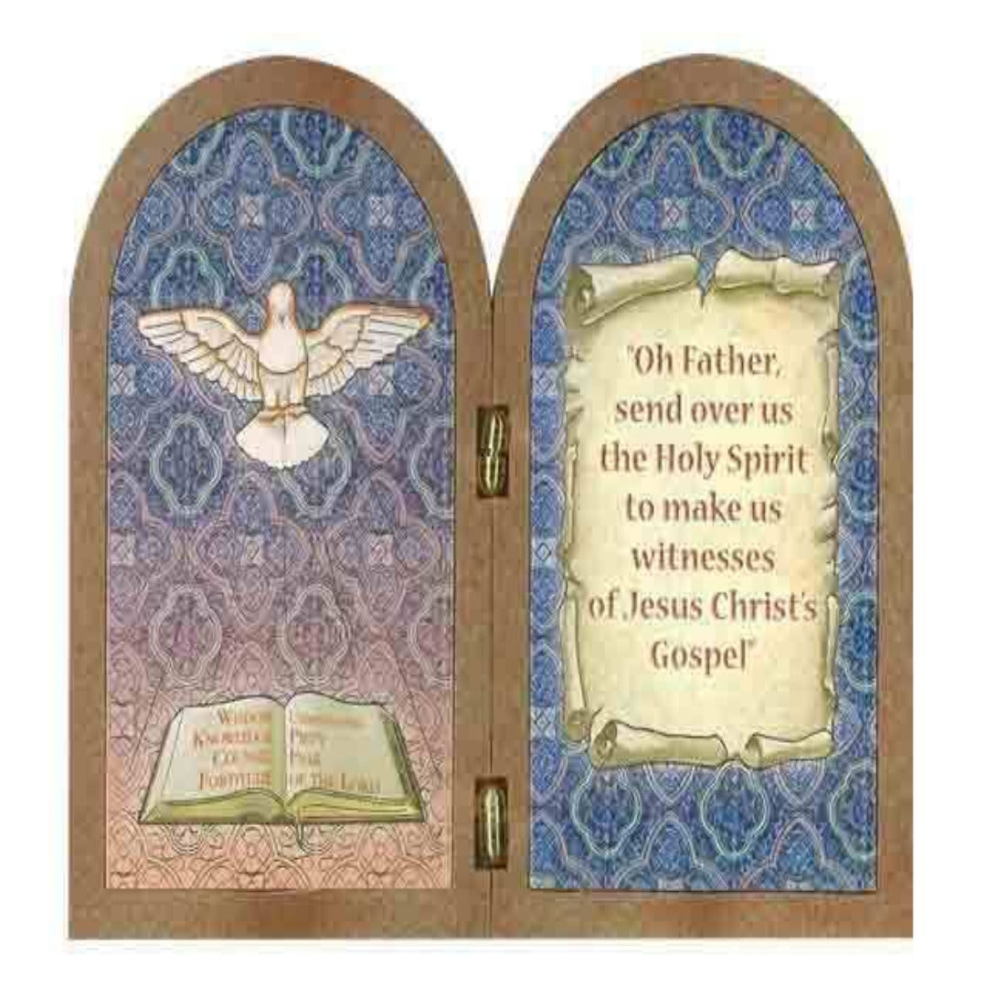 BI FOLD CONFIRMATION PLAQUE