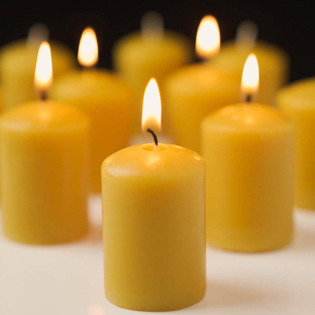 BEESWAX CANDLE SMALL VOTIVE