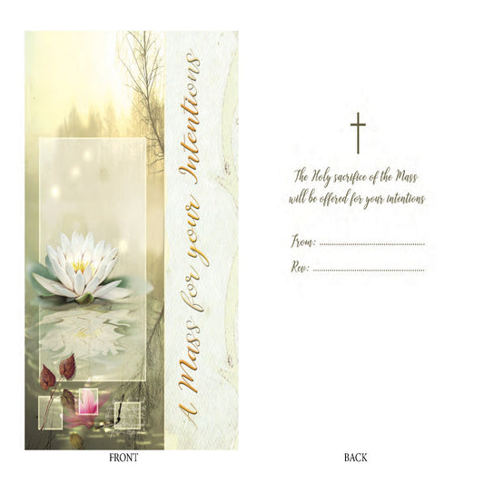 MASS CARD - PERSONAL INTENTIONS