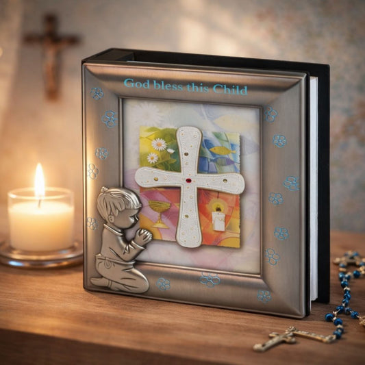 COMMUNION BOY PHOTO ALBUM