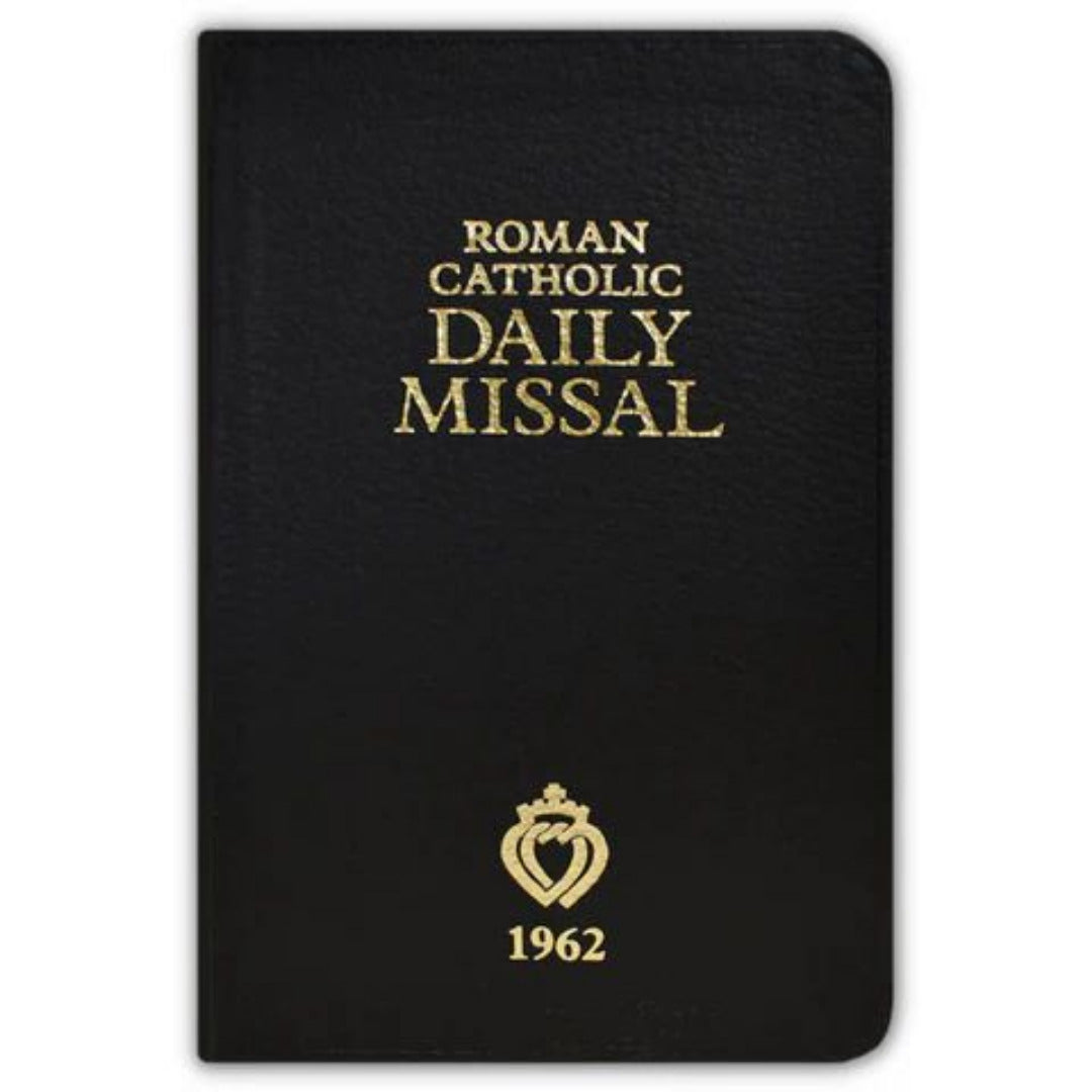 ROMAN CATHOLIC DAILY MISSAL 1962 IN GENUINE LEATHER
