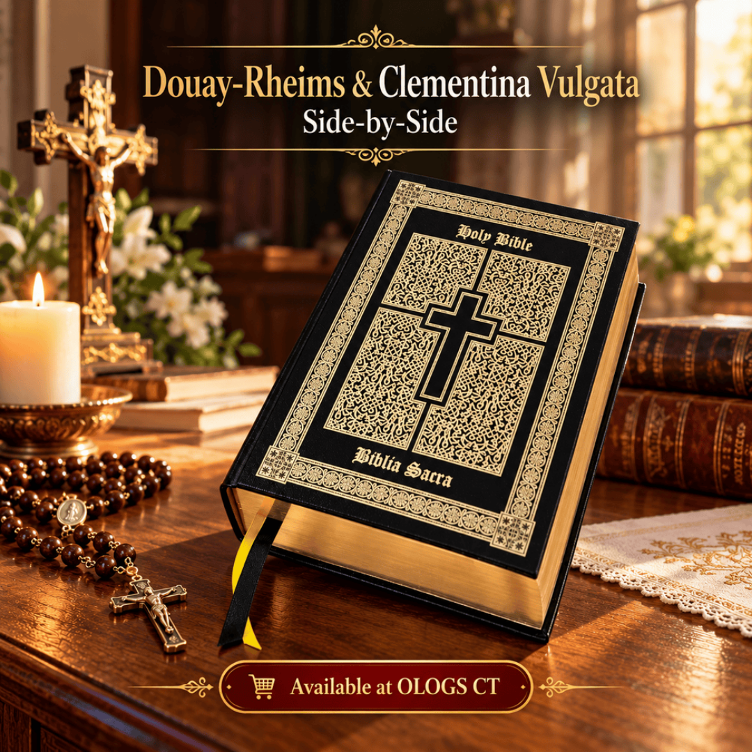 DOUAY-RHEIMS & CLEMENTINA VULGATA BIBLE [SIDE-BY-SIDE]