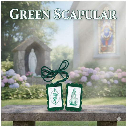 GREEN SCAPULAR