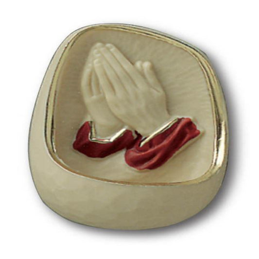 PRAYING HANDS HOLY WATER FONT