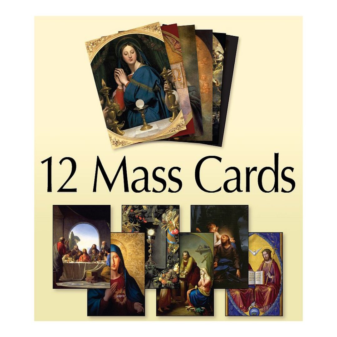 MASS CARDS SET OF 12