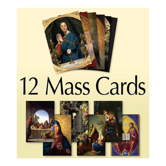 MASS CARDS SET OF 12