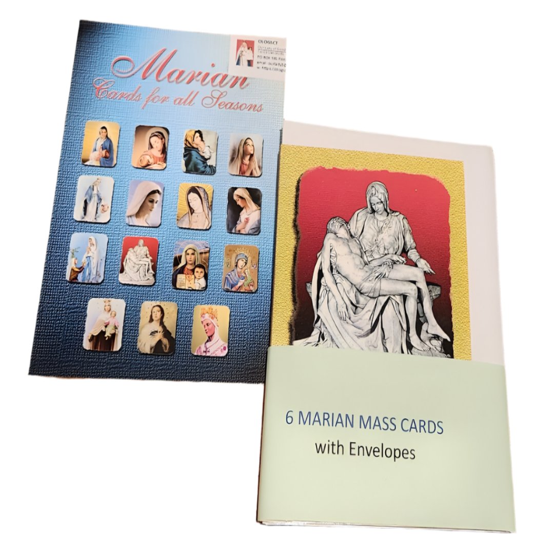 MARIAN MASS CARDS