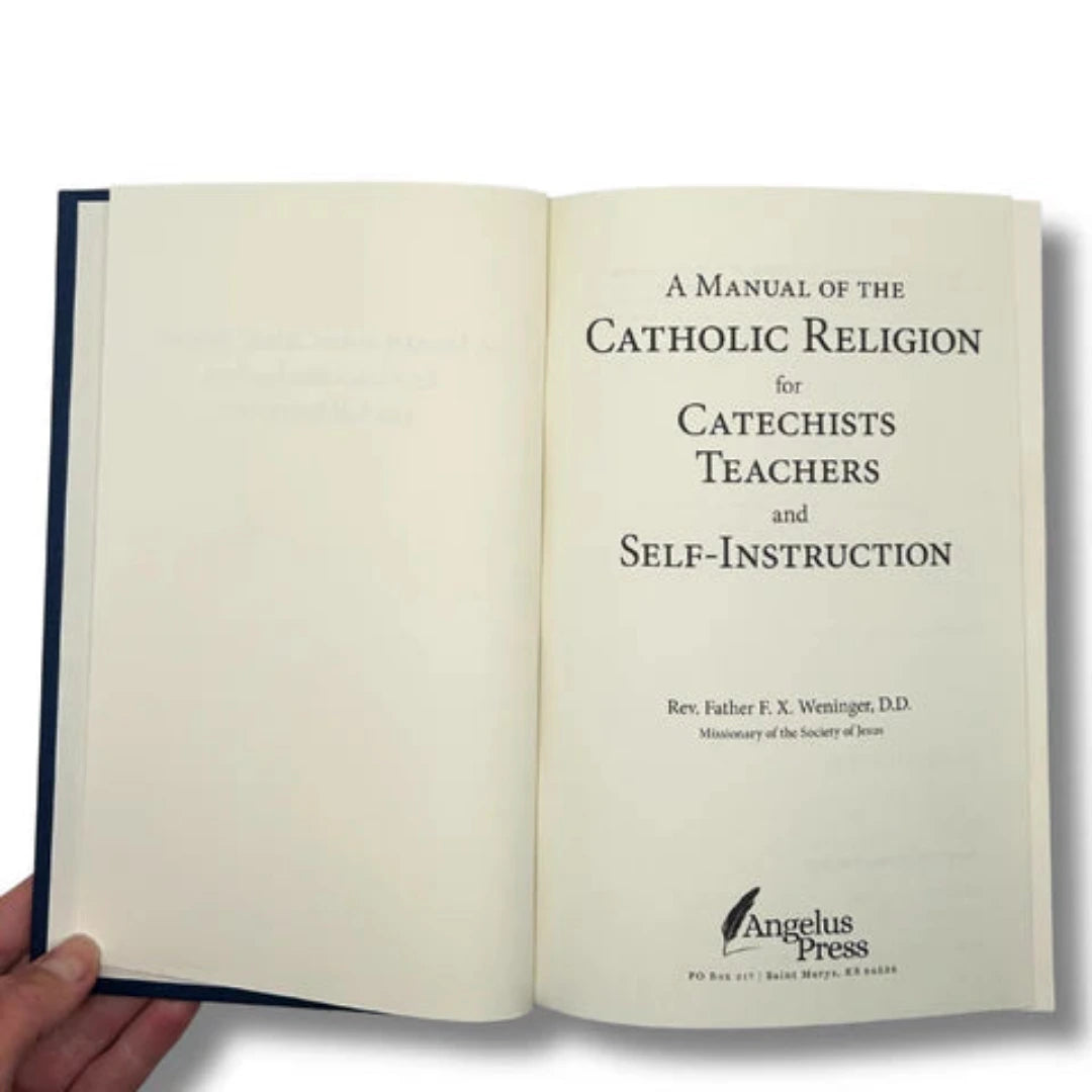 MANUAL OF THE CATHOLIC RELIGION