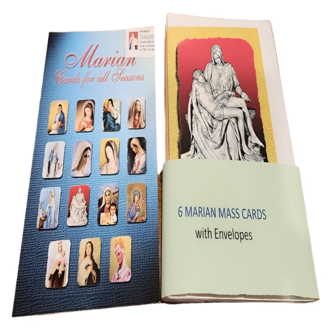 MARIAN MASS CARDS