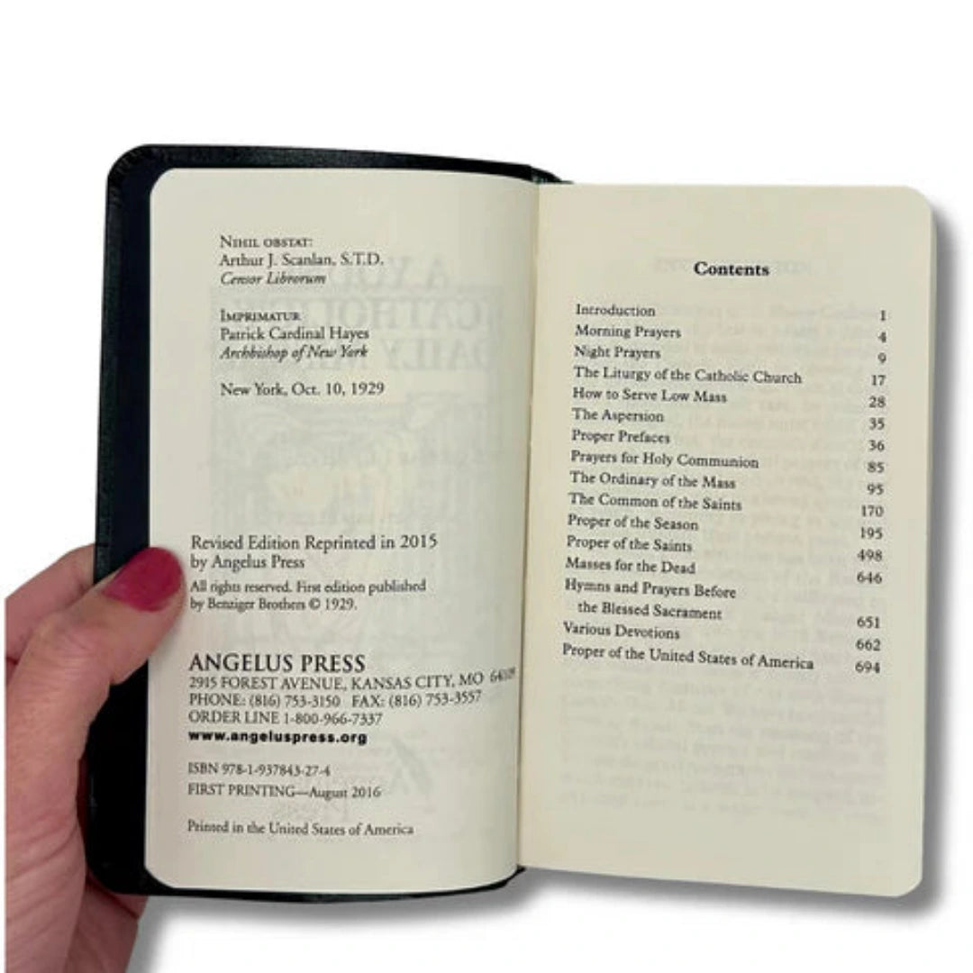 A YOUNG CATHOLIC'S DAILY MISSAL