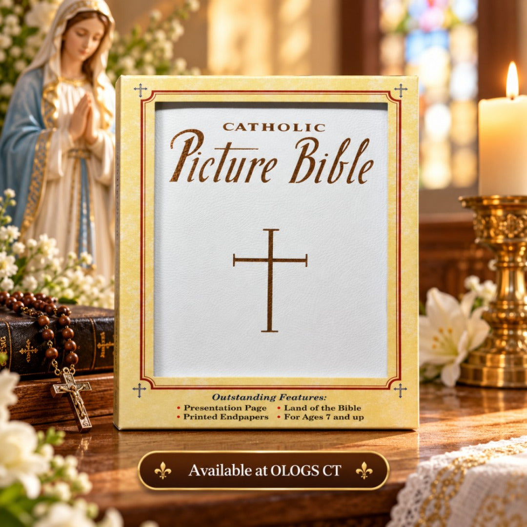 NEW CATHOLIC PICTURE BIBLE (GIFT BOXED WHITE)