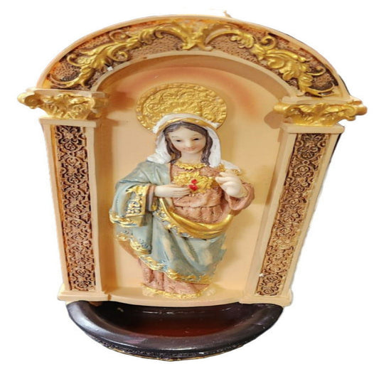 THE IMMACULATE HEART OF MARY HOLY WATER FONT