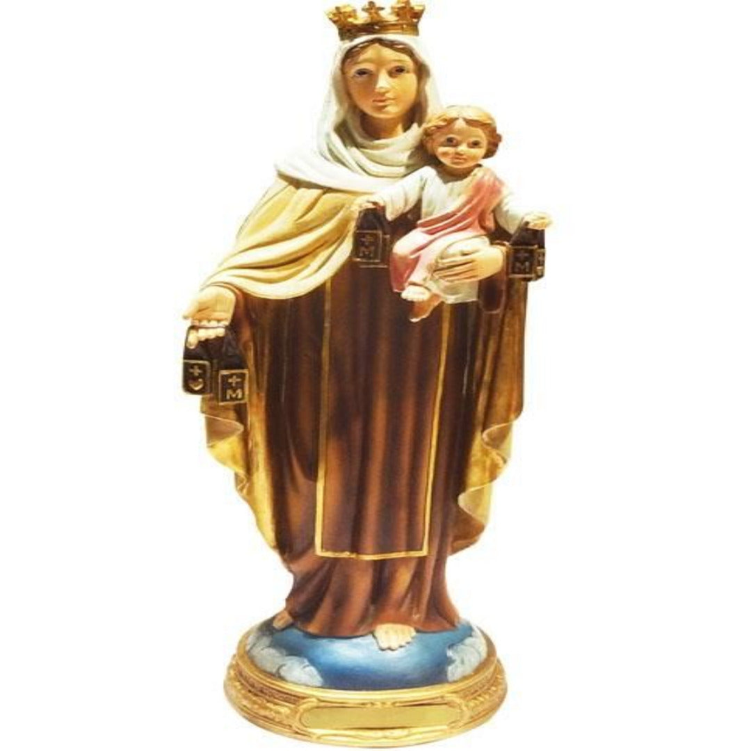 OUR LADY OF MT. CARMEL STATUE 20CM
