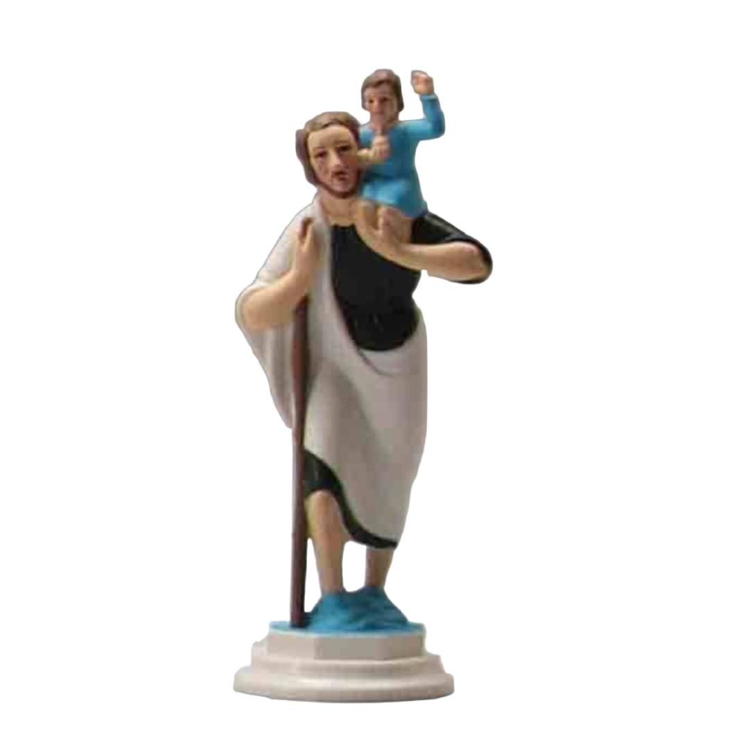 ST CHRISTOPHER STATUE PLASTIC